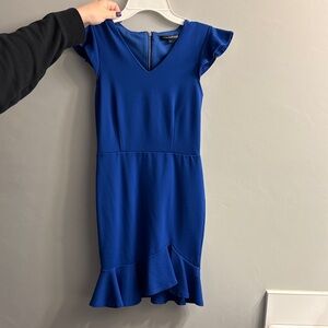 Charming Kids Mini Dress in Royal Blue